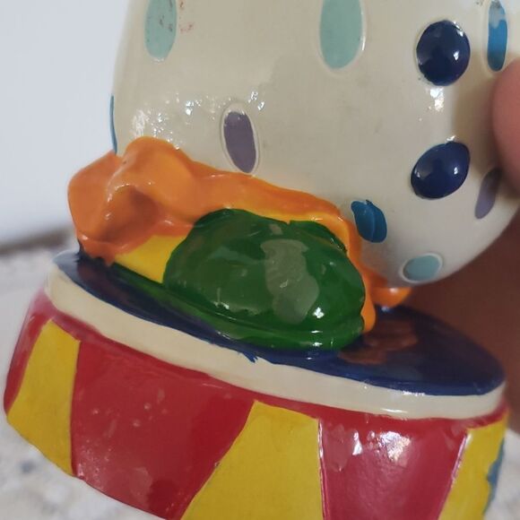 Vintage Child's Plastic Clown Bank - Picture 7 of 10
